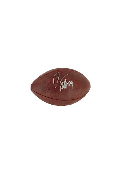 Darrelle Revis Autographed NFL Duke Football (Steiner COA)
